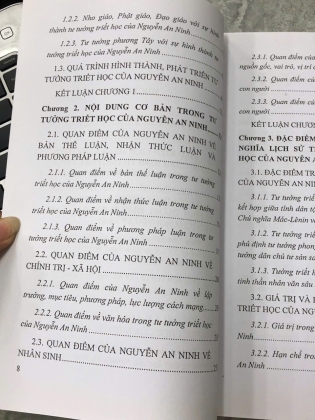 TƯ TƯỞNG TRIẾT HỌC CỦA NGUYỄN AN NINH - CAO XUÂN LONG
