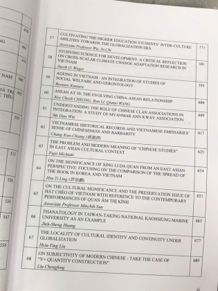 KHOA HỌC XÃ HỘI VÀ NHÂN VĂN TRONG PHÁT TRIỂN KINH TẾ - XÃ HỘI VÀ HỘI NHẬP QUỐC TẾ