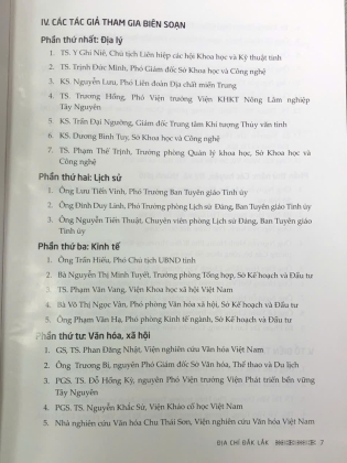 ĐỊA CHÍ ĐẮK LẮK