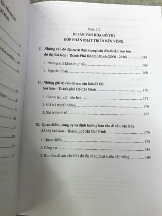 ĐÔ THỊ SÀI GÒN THÀNH PHỐ HỒ CHÍ MINH KHẢO CỔ HỌC VÀ BẢO TỒN DI SẢN - NGUYỄN THỊ HẬU