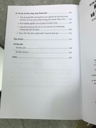 ĐÔ THỊ SÀI GÒN THÀNH PHỐ HỒ CHÍ MINH KHẢO CỔ HỌC VÀ BẢO TỒN DI SẢN - NGUYỄN THỊ HẬU