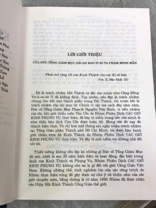 KINH THÁNH TRỌN BỘ CỰU ƯỚC VÀ TÂN ƯỚC