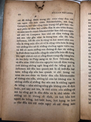 ÂM THANH VÀ CUỒNG NỘ - William Faulkner