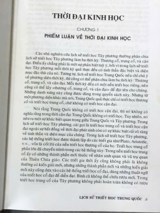 LỊCH SỬ TRIẾT HỌC TRUNG QUỐC - PHÙNG HỮU LAN
