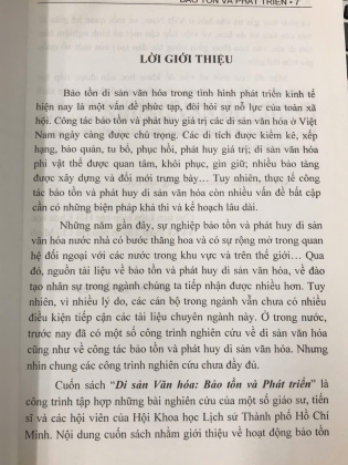 DI SẢN VĂN HOÁ BẢO TỒN VÀ PHÁT TRIỂN - NGUYỄN ĐÌNH THANH