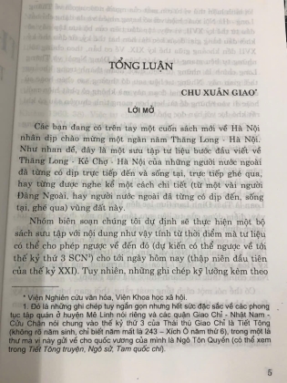 THĂNG LONG THẾ KỶ 17 ĐẾN THẾ KỶ 19 QUA TƯ LIỆU NGƯỜI NƯỚC NGOÀI - CHU XUÂN GIAO, NGUYỄN THỊ LƯƠNG