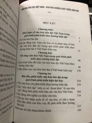 VĂN HOÁ BẢN ĐỊA VIỆT NAM - KHUYNH HƯỚNG PHÁT TRIỂN HIỆN ĐẠI - NGUYỄN THANH TUẤN