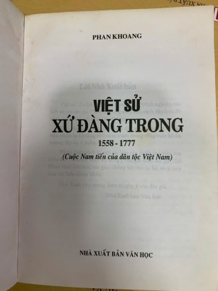 VIỆT SỬ XỨ ĐÀNG TRONG - PHAN KHOANG