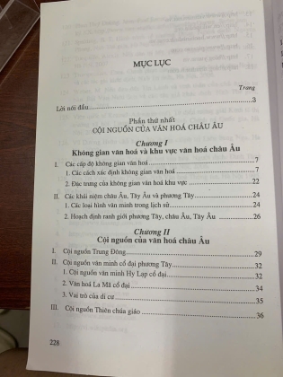VĂN HOÁ CHÂU ÂU LỊCH SỬ THÀNH TỰU HỆ GIÁ TRỊ - LƯƠNG VĂN KẾ