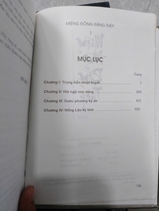 MIỆNG ĐỒNG RĂNG THÉP (2 TẬP)