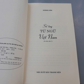 SỔ TAY TỪ NGỮ VIỆT NAM - HOÀNG DÂN