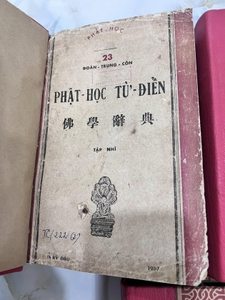 PHẬT HỌC TỪ ĐIỂN - ĐOÀN TRUNG CÒN