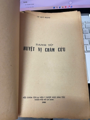 DANH TỪ HUYỆT VỊ CHÂM CỨU - LÊ QUÝ NGƯU