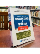NHỮNG VẤN ĐỀ KHOA HỌC XÃ HỘI VÀ NHÂN VĂN - CHUYÊN ĐỀ VĂN HOÁ HỌC