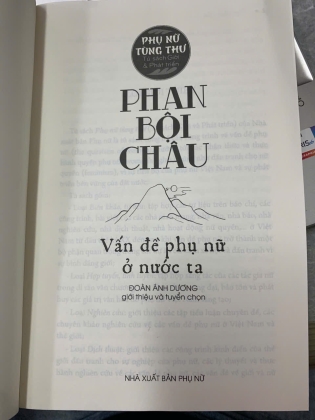 VẤN ĐỀ PHỤ NỮ Ở NƯỚC TA - PHAN BỘI CHÂU
