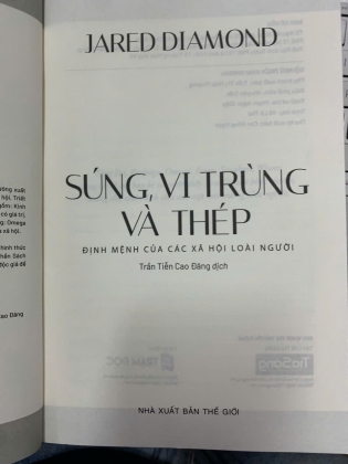 SÚNG, VI TRÙNG VÀ THÉP - JARED DIAMOND