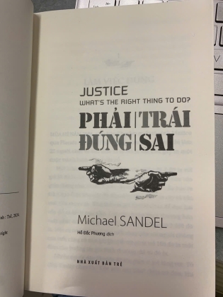 PHẢI TRÁI ĐÚNG SAI - MICHAEL SANDEL