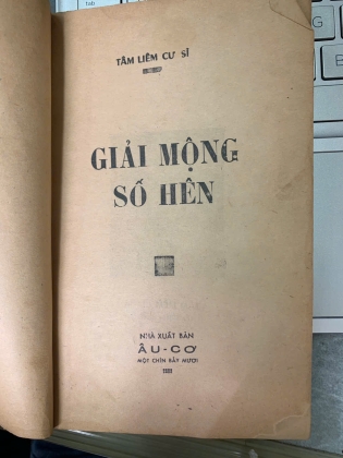GIẢI MỘNG SỐ HÊN - TÂM LIÊM CƯ SĨ