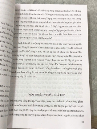 LỊCH SỬ CỦA CIA DI SẢN TRONG ĐỐNG TRO TÀN - TIME WEINER