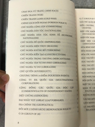 THUẬT NGỮ QUAN HỆ QUỐC TẾ - ĐÀO MINH HỒNG, LÊ HỒNG HIỆP