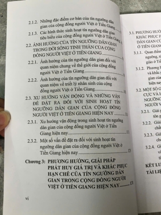 TÍN NGƯỠNG DÂN GIAN TRONG ĐỜI SỐNG TINH THẦN CỦA CỘNG ĐỒNG NGƯỜI VIỆT Ở TỈNH TIỀN GIANG - LÊ THỊ SON