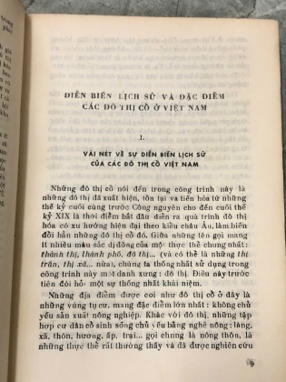 ĐÔ THỊ CỔ VIỆT NAM