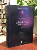 NIÊN GIÁM THÔNG TIN KHOA HỌC XÃ HỘI NƯỚC NGOÀI (SỐ 1) - HỒ SĨ QUÝ
