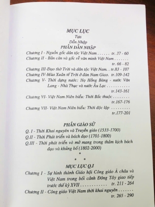 VIỆT NAM CÔNG GIÁO SỬ TÂN BIÊN (1553 - 2000) QUYỂN 1 - CAO THẾ DUNG