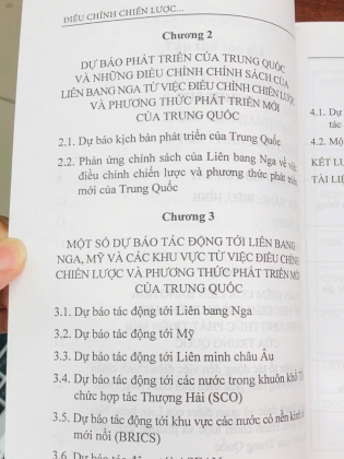 ĐIỀU CHỈNH CHIẾN LƯỢC & PHƯƠNG THỨC PHÁT TRIỂN MỚI CỦA TRUNG QUỐC VÀ TÁC ĐỘNG TỚI LIÊN BANG NGA - ĐẶNG MINH ĐỨC