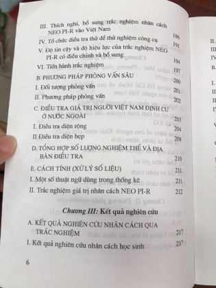 NGHIÊN CỨU GIÁ TRỊ NHÂN CÁCH THEO PHƯƠNG PHÁP NEO PI-R CẢI BIÊN - PHẠM MINH HẠC
