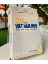 20 NĂM VIỆT NAM HỌC THEO ĐỊNH HƯỚNG LIÊN NGÀNH 