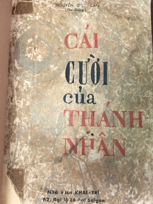 CÁI CƯỜI CỦA THÁNH NHÂN - NGUYỄN DUY CẦN (THU GIANG)