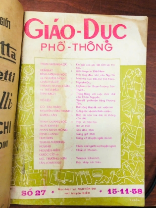 GIÁO DỤC PHỔ THÔNG SỐ 26,27,28,29,30, XUÂN KỶ HỢI