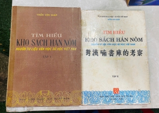 TÌM HIỂU KHO SÁCH HÁN NÔM - NGUỒN TƯ LIỆU VĂN HỌC SỬ LƯỢC VIỆT NAM 
