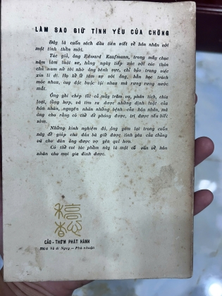 LÀM SAO GIỮ TÌNH YÊU CỦA CHỒNG (BẢN ĐẶC BIỆT, CÓ CHỮ KÝ DỊCH GIẢ_ - NGUYỄN HIẾN LÊ