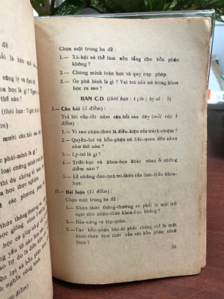 CÂU HỎI GIÁO KHOA TRIẾT HỌC TẬP 1: LÝ LUẬN HỌC VÀ ĐẠO ĐỨC HỌC - TRẦN BÍCH LAN