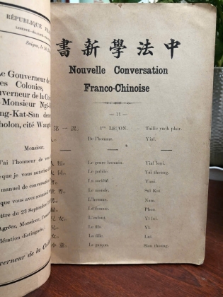 Nouvelle Conversation Franco - Chinoise - NGO MUOI
