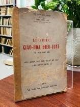 LÊ TRIỀU GIÁO HOÁ ĐIỀU LUẬT TỨ THẬP NHẤT ĐIỀU - TRẦN KHẢI ÂN