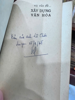 MẤY VẤN ĐỀ XÂY DỰNG VĂN HÓA ( CÓ THỦ BÚT TÁC GIẢ) - NGUYỄN HIẾN LÊ