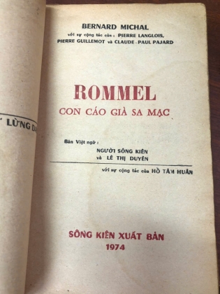 ROMMEL CON CÁO GIÀ SA MẠC - BERNARD MICHAL