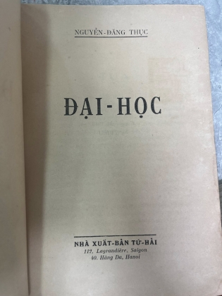ĐẠI HỌC - NGUYỄN ĐĂNG THỤC