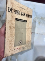 ĐỂ HIỂU VĂN PHẠM ( CÓ THỦ BÚT TÁC GIẢ) - NGUYỄN HIẾN LÊ