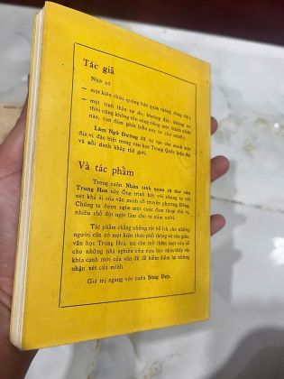 NHÂN SINH QUAN VÀ THƠ VĂN TRUNG HOA (BẢN ĐẶC BIỆT CÓ THỦ BÚT DỊCH GIẢ) - NGUYỄN HIẾN LÊ