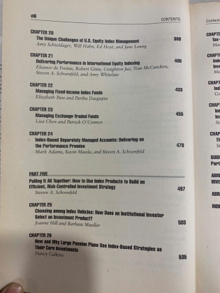ACTIVE INDEX INVESTING - STEVEN A. SCHOENFELD