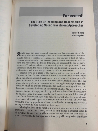 ACTIVE INDEX INVESTING - STEVEN A. SCHOENFELD