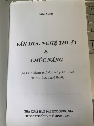 VĂN HỌC NGHỆ THUẬT & CHỨC NĂNG - LÂM VINH