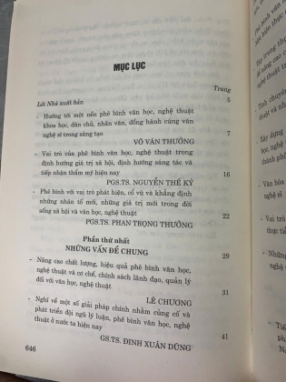 PHÊ BÌNH VĂN HỌC NGHỆ THUẬT Ở VIỆT NAM HIỆN NAY