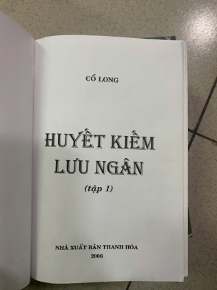 HUYẾT KIẾM LƯU NGÂN (TRỌN BỘ 6 TẬP) - CỔ LONG