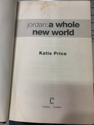 JORDAN A WHOLE NEW WORLD - KATIE PRICE