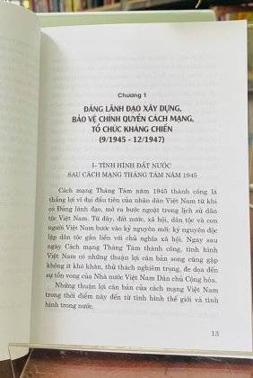 ĐẢNG CỘNG SẢN VIỆT NAM LÃNH ĐẠO KHÁNG CHIẾN CHỐNG THỰC DÂN PHÁP XÂM LƯỢC (1945-1954) - NGUYỄN MẠNH HÀ